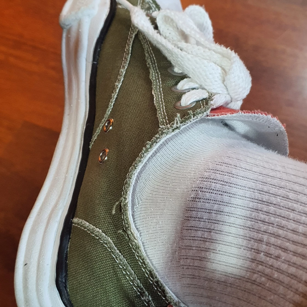 Giày Maison Mihara Yasuhiro x Nigel Cabourn 'Green' C02FW702-GREEN - Ảnh 4