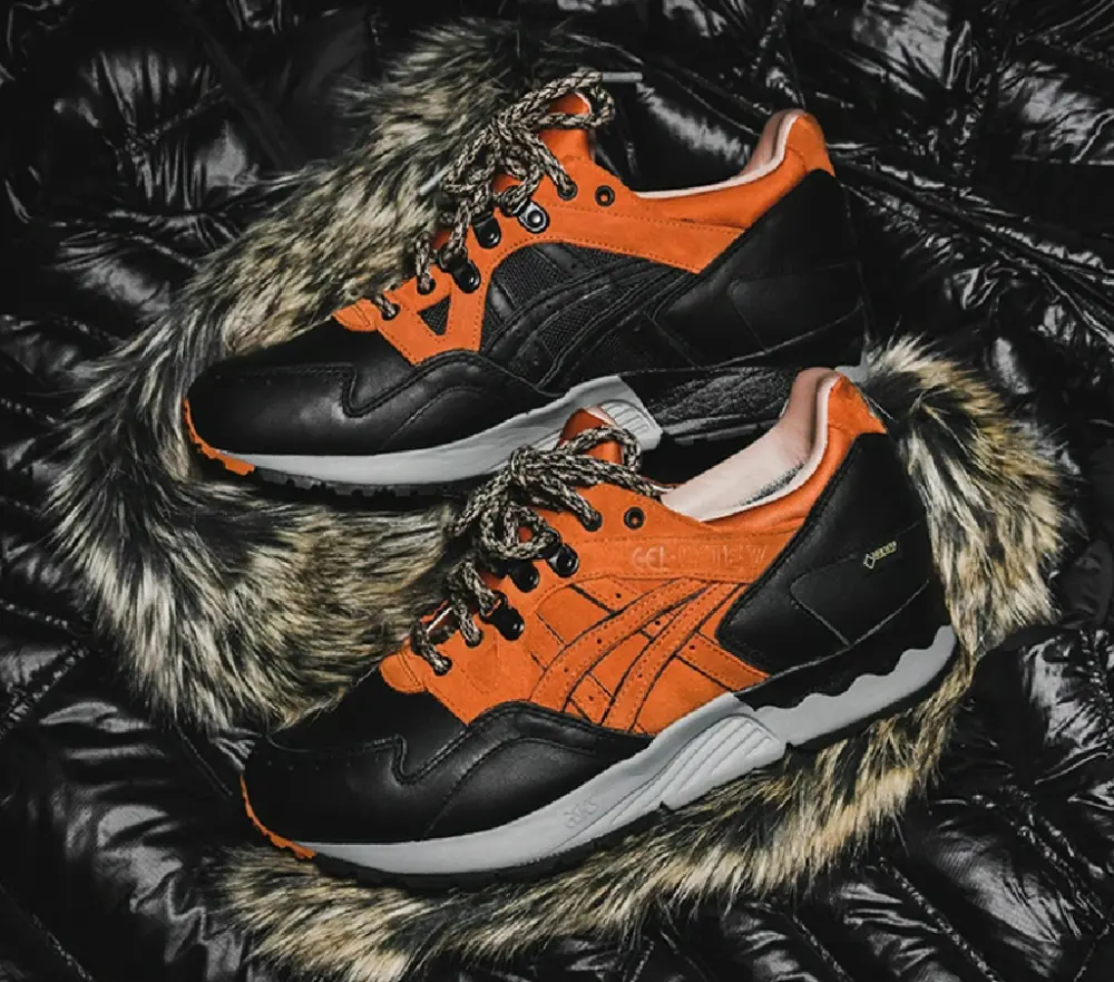 Alternative view of Giày Asics Packer x Gel Lyte 5 G-TX 'Black Brown' H6B2K-9086