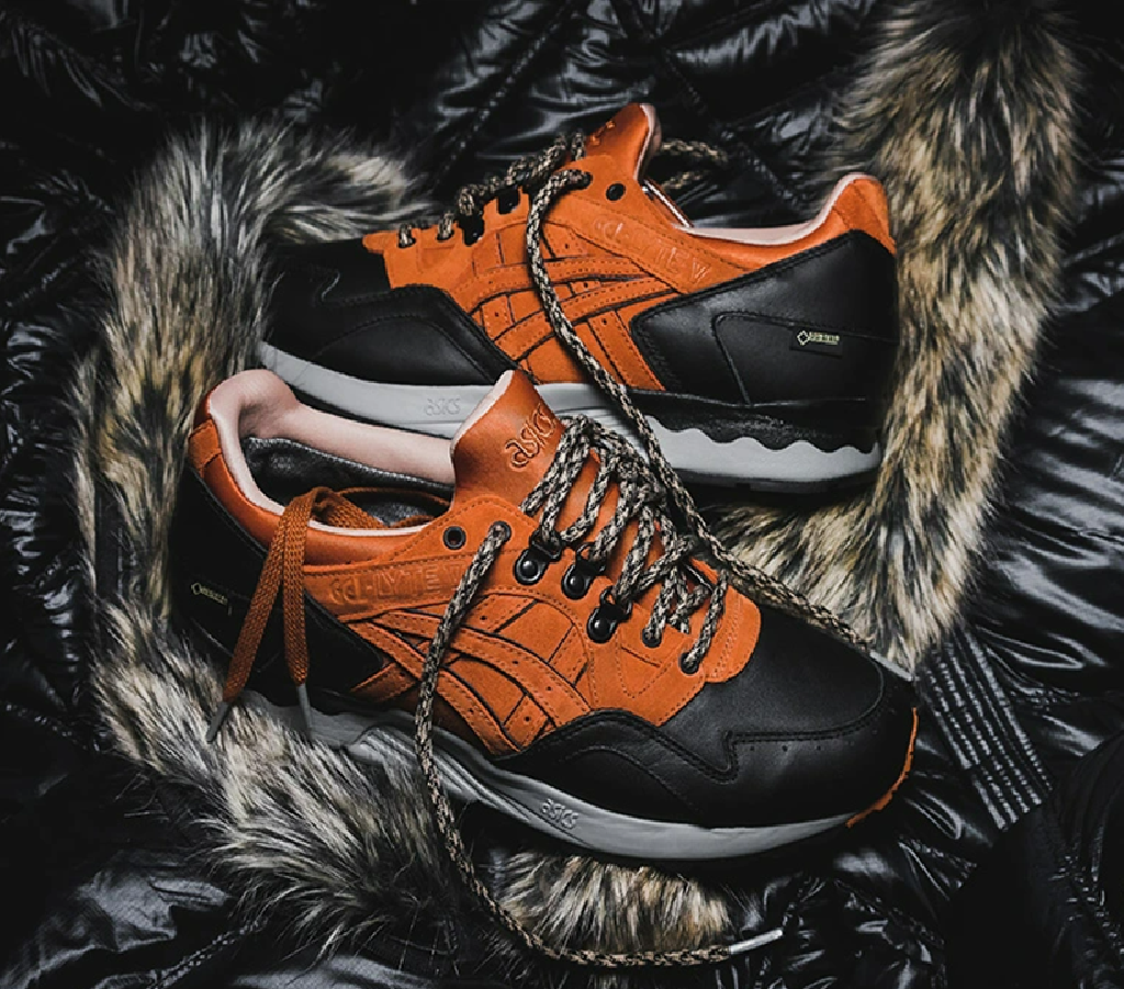 Giày Asics Packer x Gel Lyte 5 G-TX 'Black Brown' H6B2K-9086 - Ảnh 3
