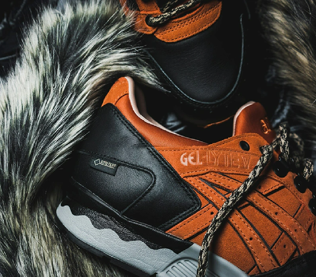 Giày Asics Packer x Gel Lyte 5 G-TX 'Black Brown' H6B2K-9086 - Ảnh 4