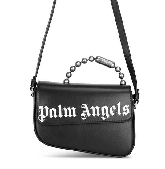 Túi Palm Angels Crash Logo-print Tote Bag PWNP002F21LEA0011001 - Ảnh 5