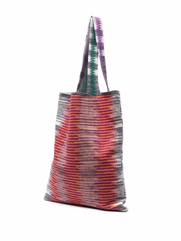 Alternative view of Túi Palm Angels x Missoni Knit Shopper PWNA041F21KNI0028418