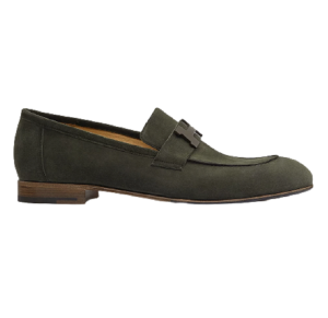 Giày Hermes Paris Loafer ‘Olive Green’ H192437ZAZ2415