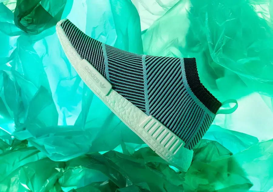 Alternative view of Giày Adidas Parley x NMD_CS1 Primeknit 'Blue Spirit' AC8597
