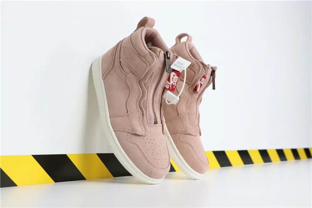 Giày Nike Air Jordan 1 Retro High Zip 'Particle Beige' Sample AQ3742-205-S - Ảnh 5