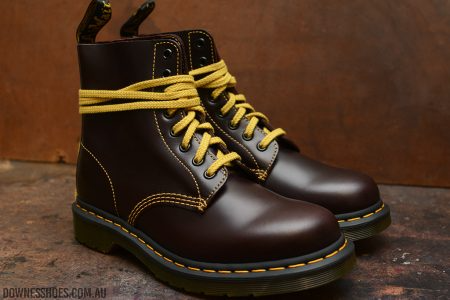 Giày Dr.Martens 1460 Pascal Atlas Leather 'Oxblood Atlas' 26243601 - Ảnh 4
