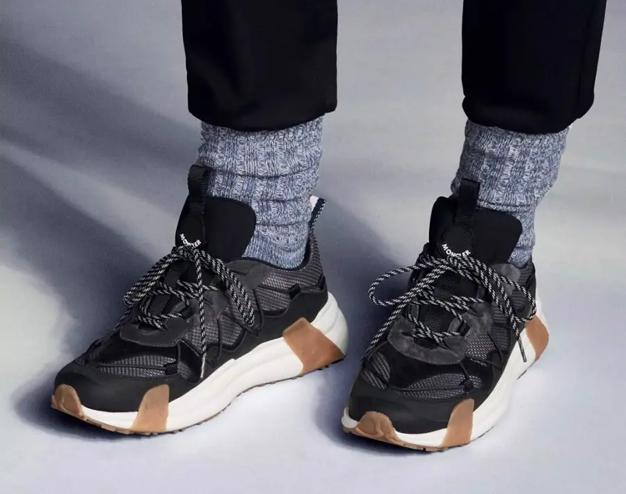 Alternative view of Giày Moncler Compassor Low Trainers 'Dark Gray' H209A4M0039002SY9927