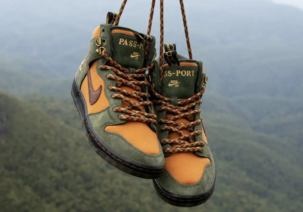Giày Nike SB Dunk High Pass~Port Work Boots DO6119-300 - Ảnh 3