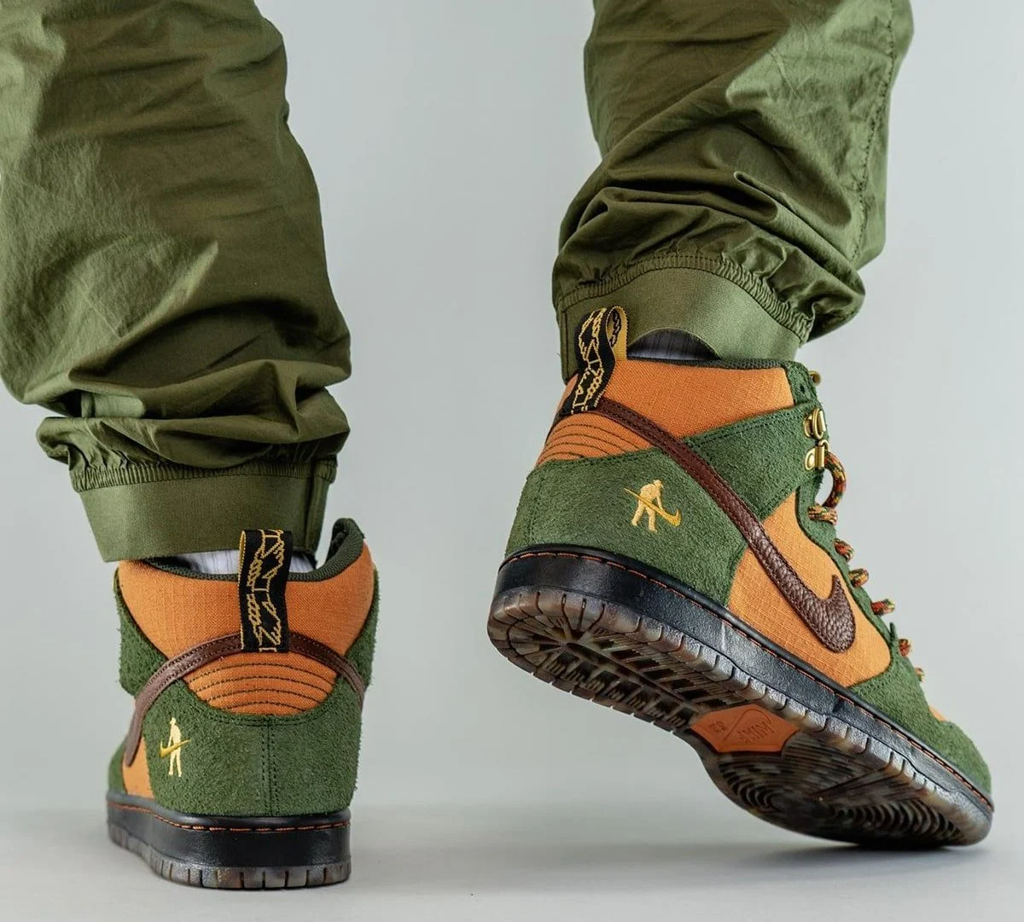 Giày Nike SB Dunk High Pass~Port Work Boots DO6119-300 - Ảnh 5