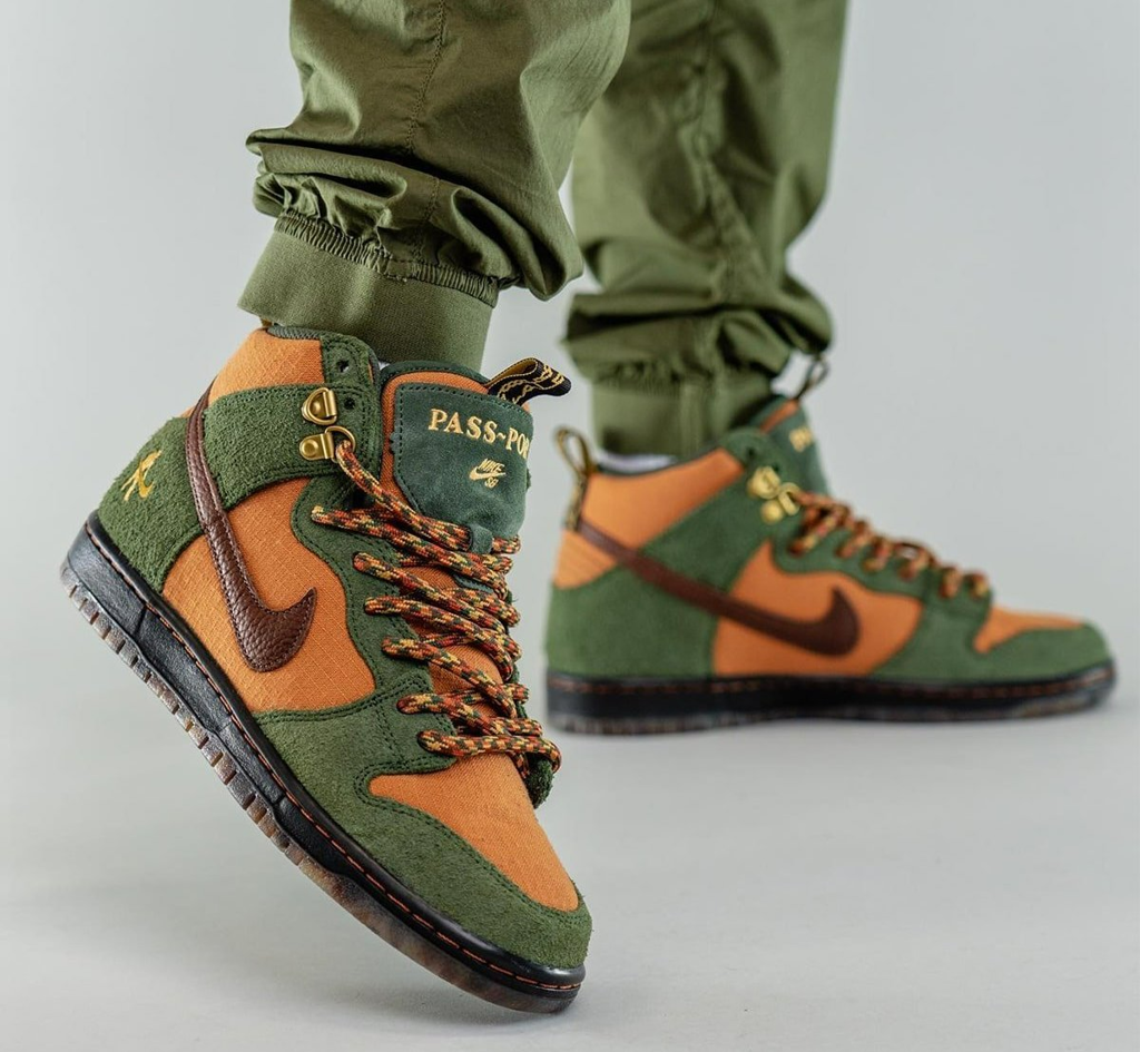 Giày Nike SB Dunk High Pass~Port Work Boots DO6119-300 - Ảnh 6