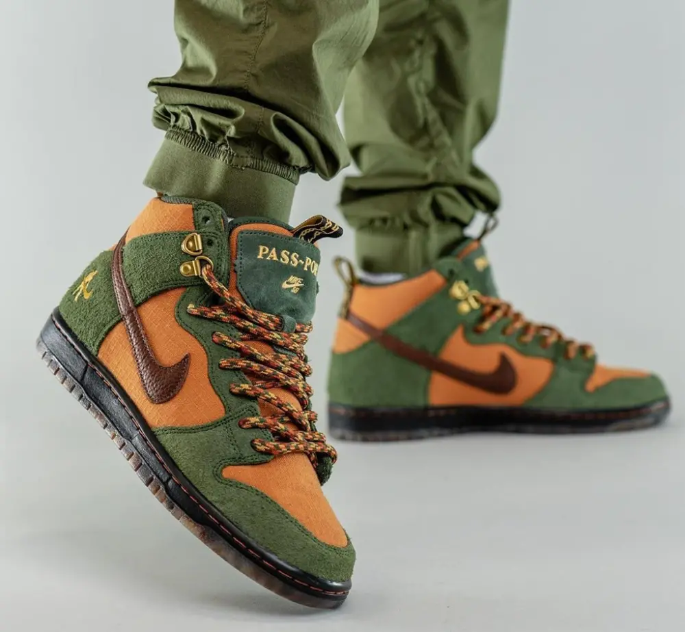 Giày Nike SB Dunk High Pass~Port Work Boots DO6119-300 - Ảnh 6