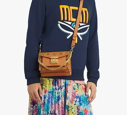 Alternative view of Túi MCM Patricia Crossbody Visetos 'Cognac' MWRAAPA03CO001