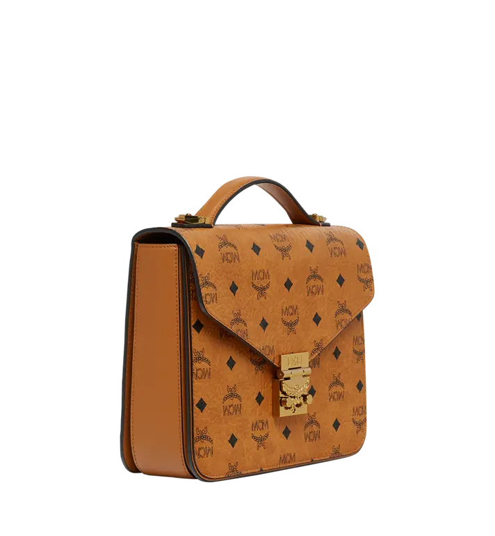 Túi MCM Patricia Satchel in Visetos null MWE8SPA42CO001 - Ảnh 5