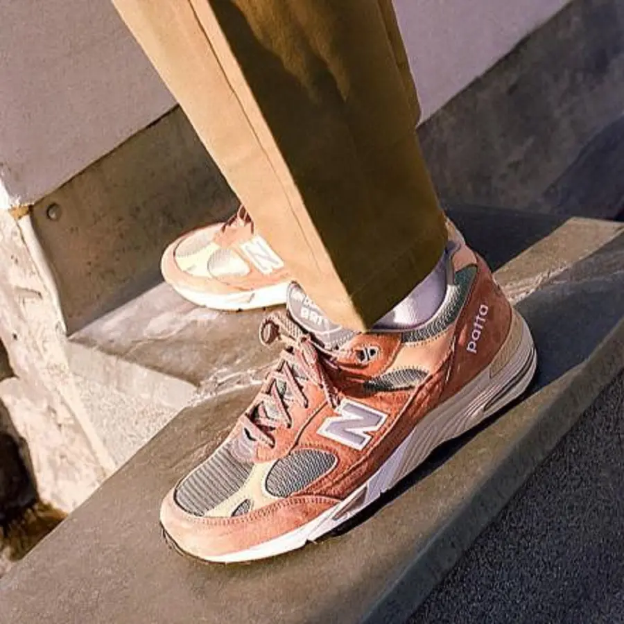 Alternative view of Giày New Balance Patta x 991 ‘Dusty Pink’ M991PAT