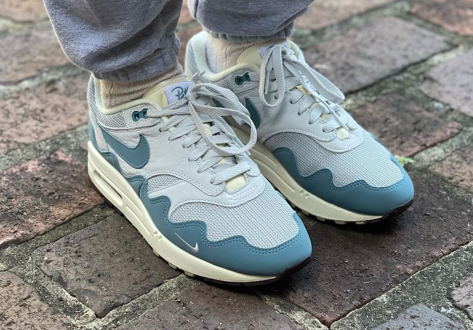 Giày Nike Patta x Air Max 1 'Noise Aqua' DH1348-004 - Ảnh 6