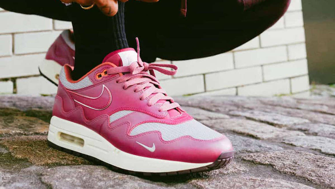 Giày Nike Patta x Air Max 1 'Rush Maroon' DO9549-001 - Ảnh 3