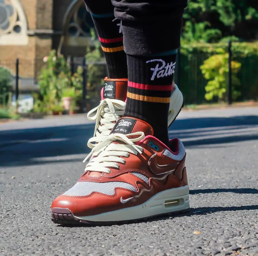 Giày Nike Air Max 1 Patta The Next Wave Dark Russett DO9549-200 - Ảnh 4