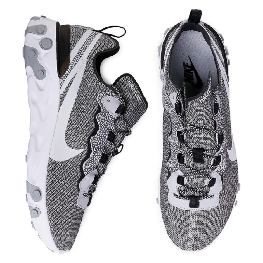 Giày Nike React Element 55 'Wolf Grey' CD2153-100 - Ảnh 4