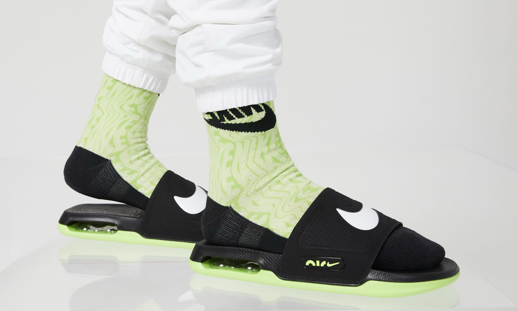 Dép Nike Air Max Cirro Slide 'Black Volt' DC1460-008 - Ảnh 2