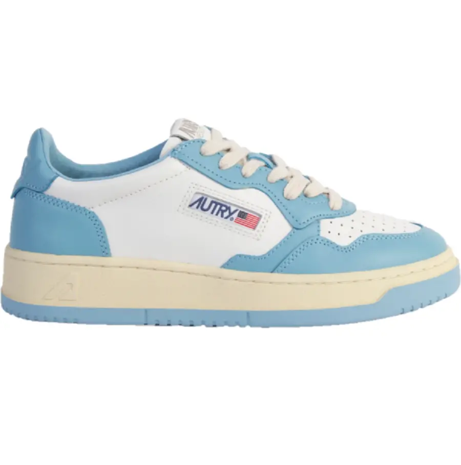 Giày Autry Medalist Low ‘Light Blue White’ AULM-WB08