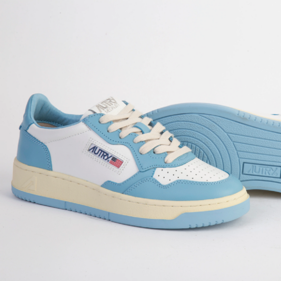 Giày Autry Medalist Low ‘Light Blue White’ AULM-WB08 - Ảnh 4