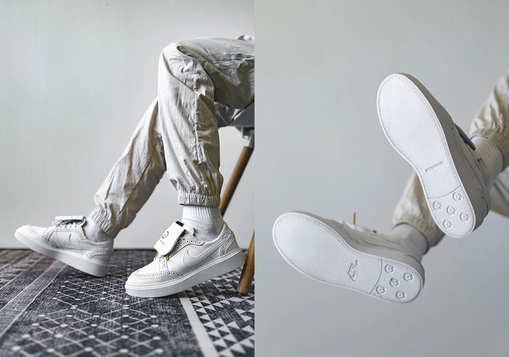 Giày Nike Kwondo 1x G-Dragon 'Triple White' DH2482-100 - Ảnh 2
