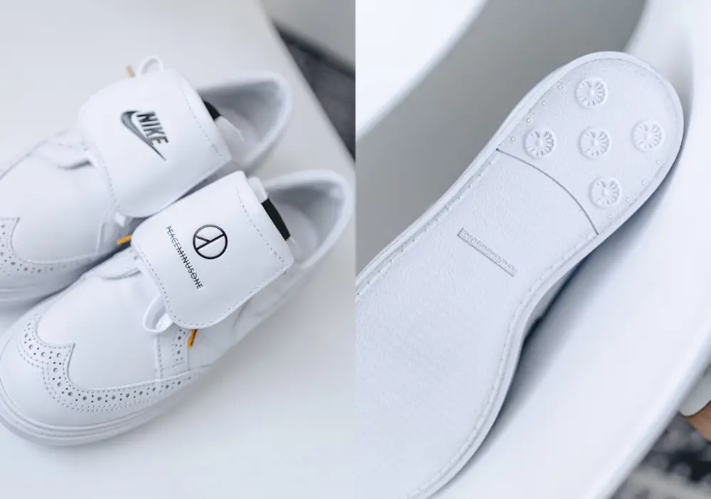 Giày Nike Kwondo 1x G-Dragon 'Triple White' DH2482-100 - Ảnh 3
