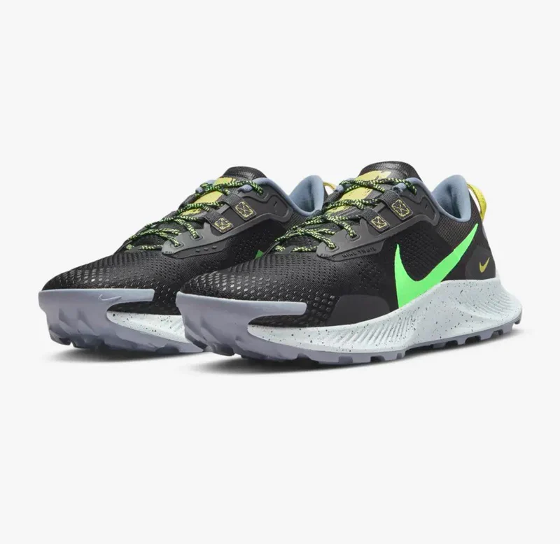 Giày Nike Pegasus Trail 3 'Black Green Strike' DA8697-004 - Ảnh 3