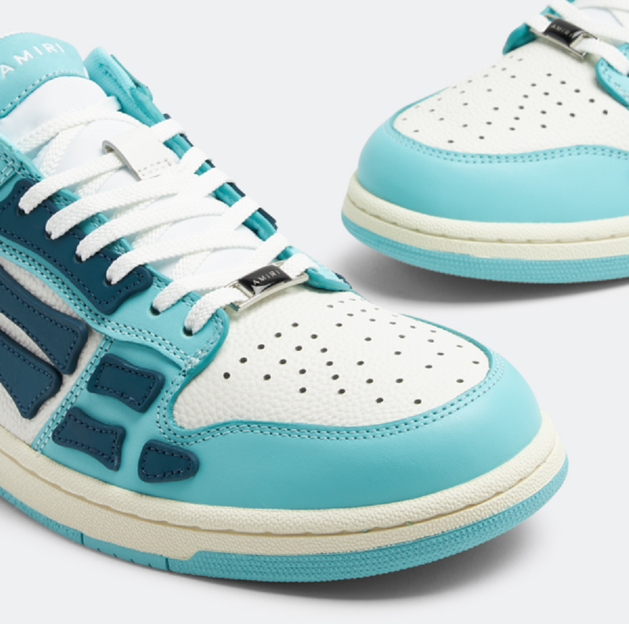 Giày Amiri Skel Top Low ‘Light Blue’ PF23MFS025-533 - Ảnh 3