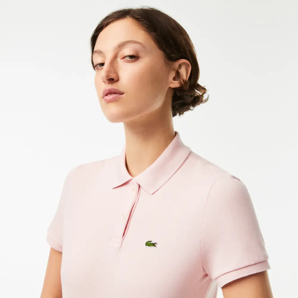 Alternative view of Áo Lacoste Regular Fit Polo Shirt 'Pink' PF7839-11-ADY