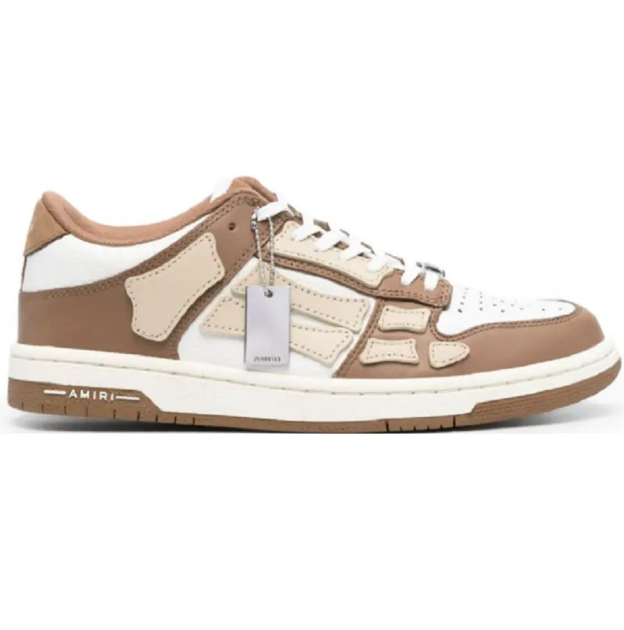 Giày Amiri Skel Top Low ‘Brown’ PF23MFS005-242