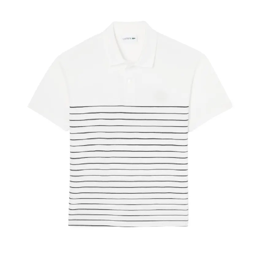 Áo Lacoste Men's Cotton Linen Blend Polo PH181E-51G-70V