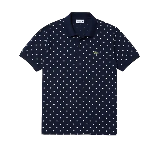 Áo Lacoste Men's Polka Dot Cotton Pique Polo PH2383-51G-525