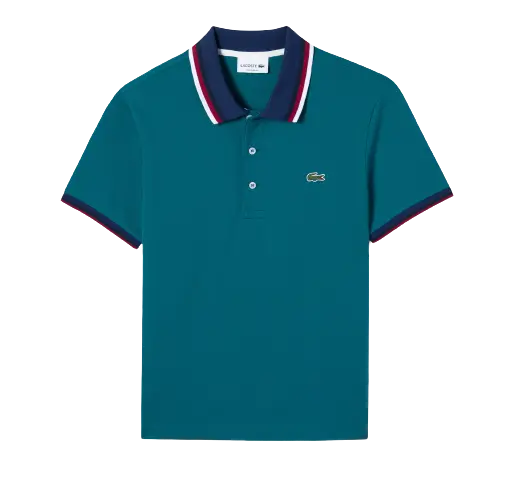 Áo Lacoste Men's Color Matching Semi Fancy Polo PH3461-51G-ZCD