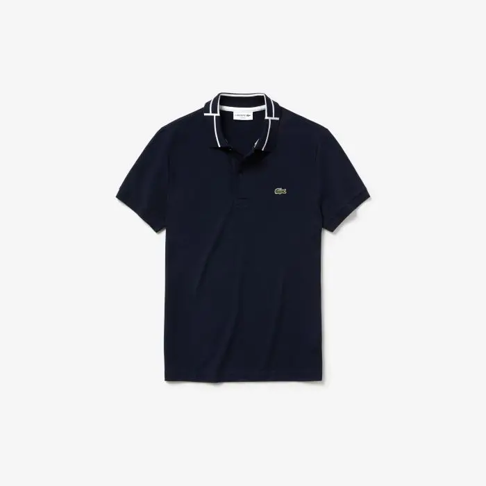 Lacoste Slim Fit Cotton Stretch Mini Piqué Polo Shirt
