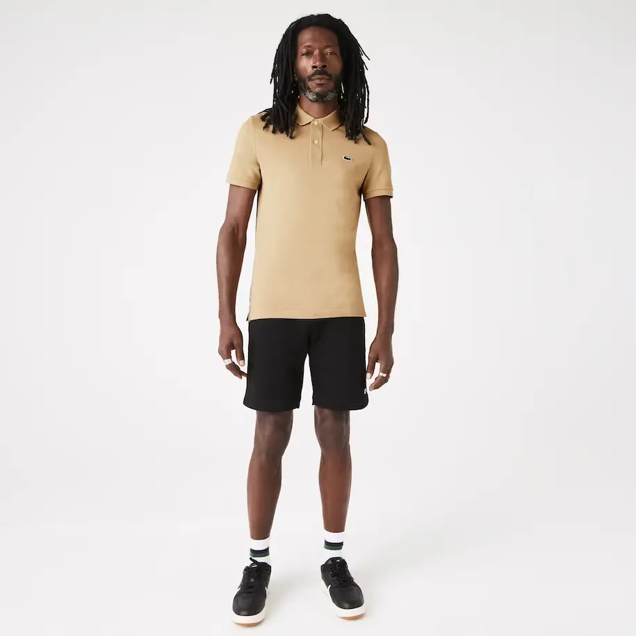 Áo Lacoste Slim fit Polo Shirt 'Beige' PH4012-02S - Ảnh 6