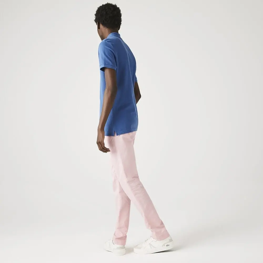 Áo Lacoste Slim Fit Polo 'Blue' PH4012-11-HN8 - Ảnh 6