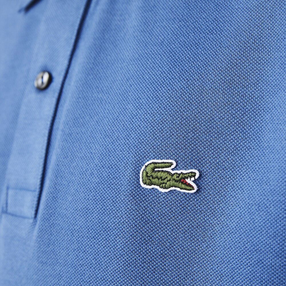 Áo Lacoste Slim Fit Polo 'Blue' PH4012-11-HN8 - Ảnh 2