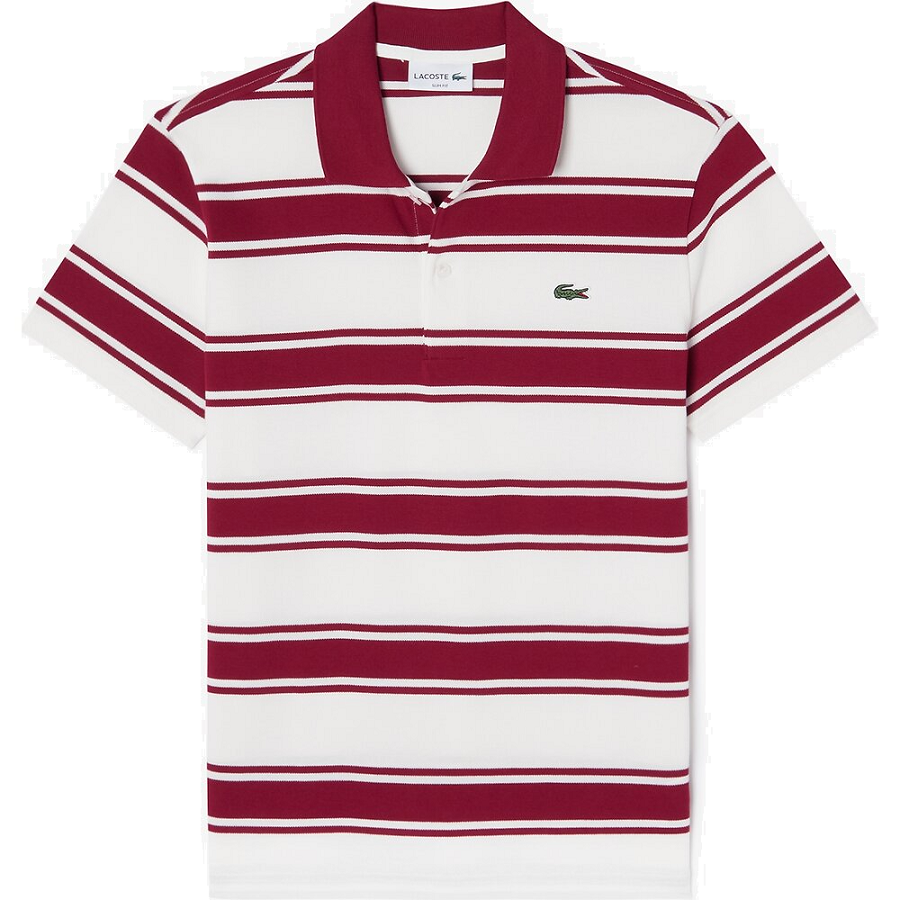 Áo Lacoste Men's Slim Fit Classic Stripe Polo PH4810-W7B