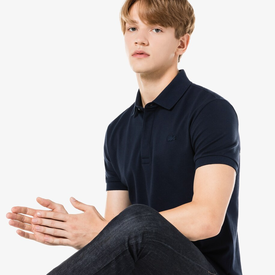 Áo Lacoste Men's Short Sleeve PARIS Polo PH552E-51N-166 - Ảnh 3