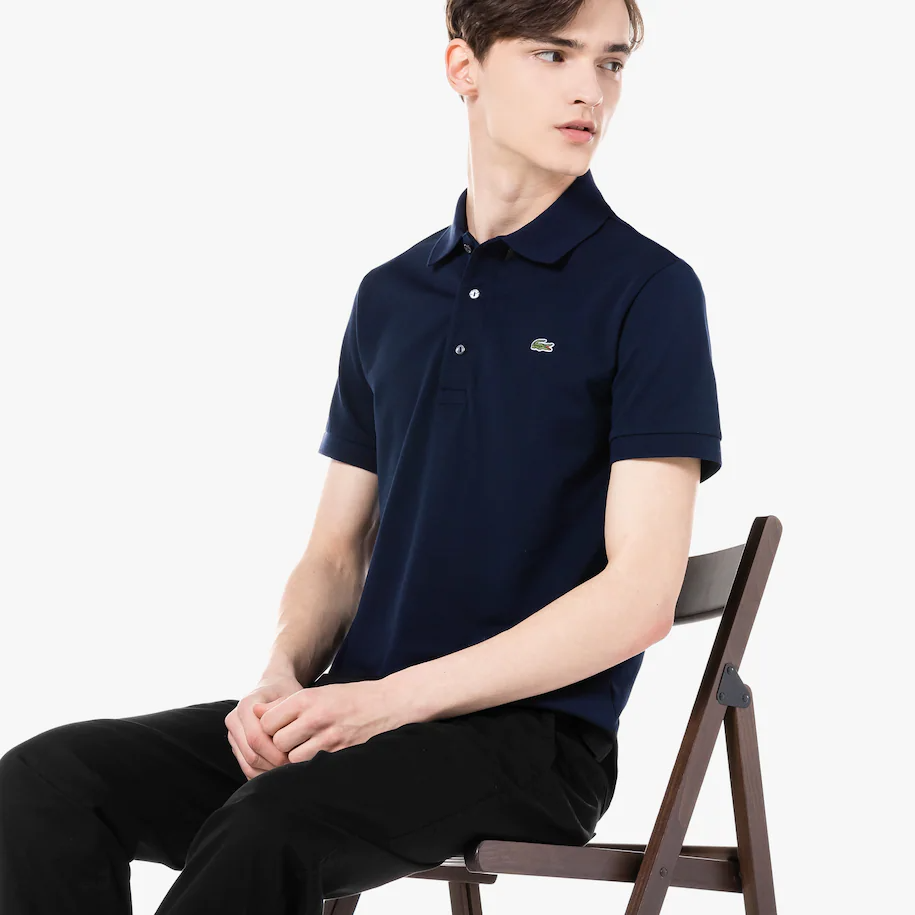 Áo Lacoste Basic Polo 'Navy' PH7937-51GT-166 - Ảnh 3