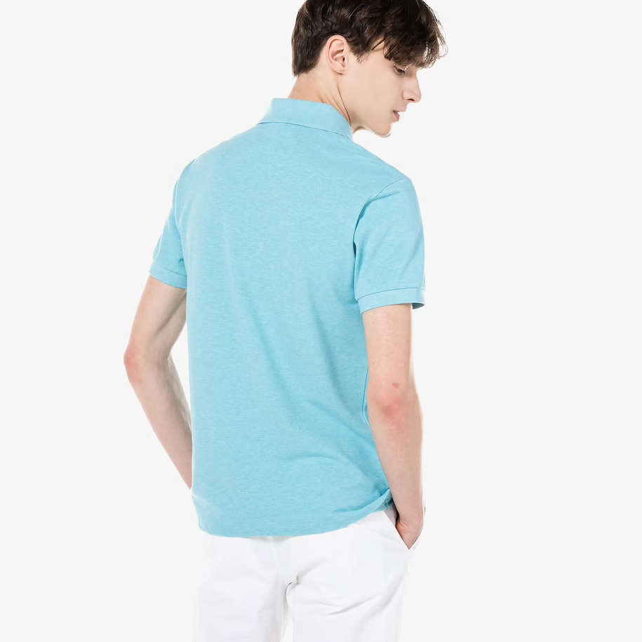 Áo Lacoste Basic Polo 'Blue' PH7937-51GT-YG2 - Ảnh 4