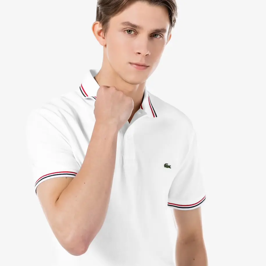 Alternative view of Áo Lacoste BBR Pin Color Short Sleeve Polo PH796E-51G-001