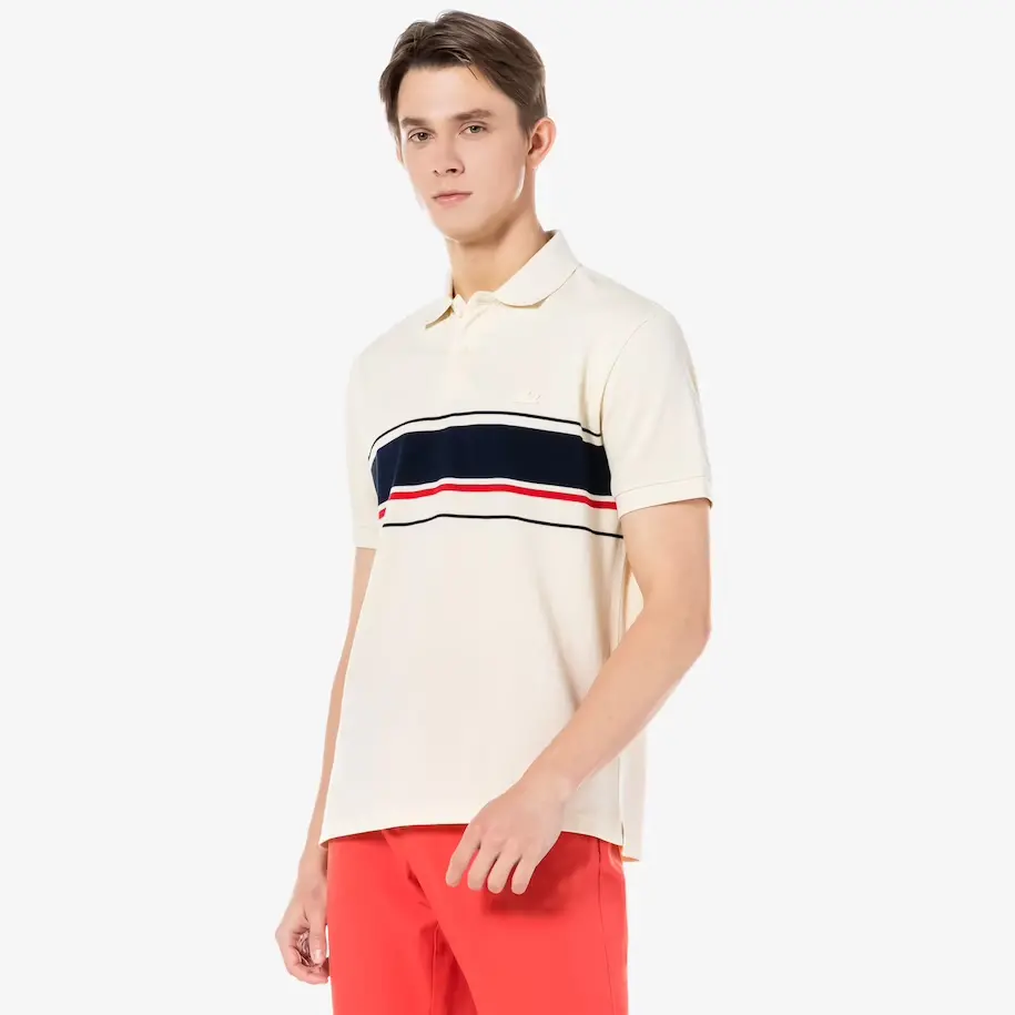 Áo Lacoste Men's Bold Pinstripe Polo PH797E-51G-056 - Ảnh 3