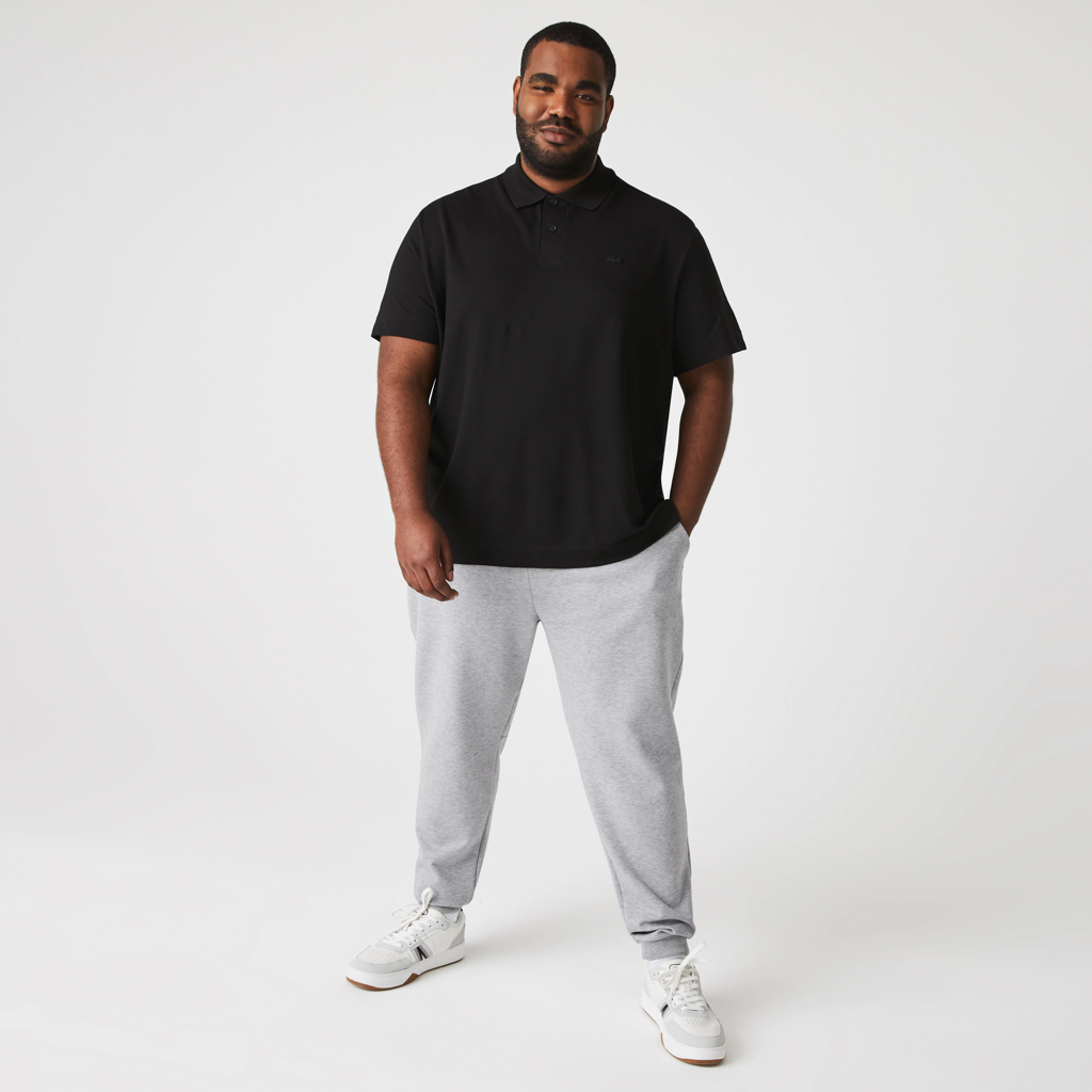 Áo Lacoste Breathable Cotton Pique Polo Shirt 'Black' PH8361-53G-031 - Ảnh 2