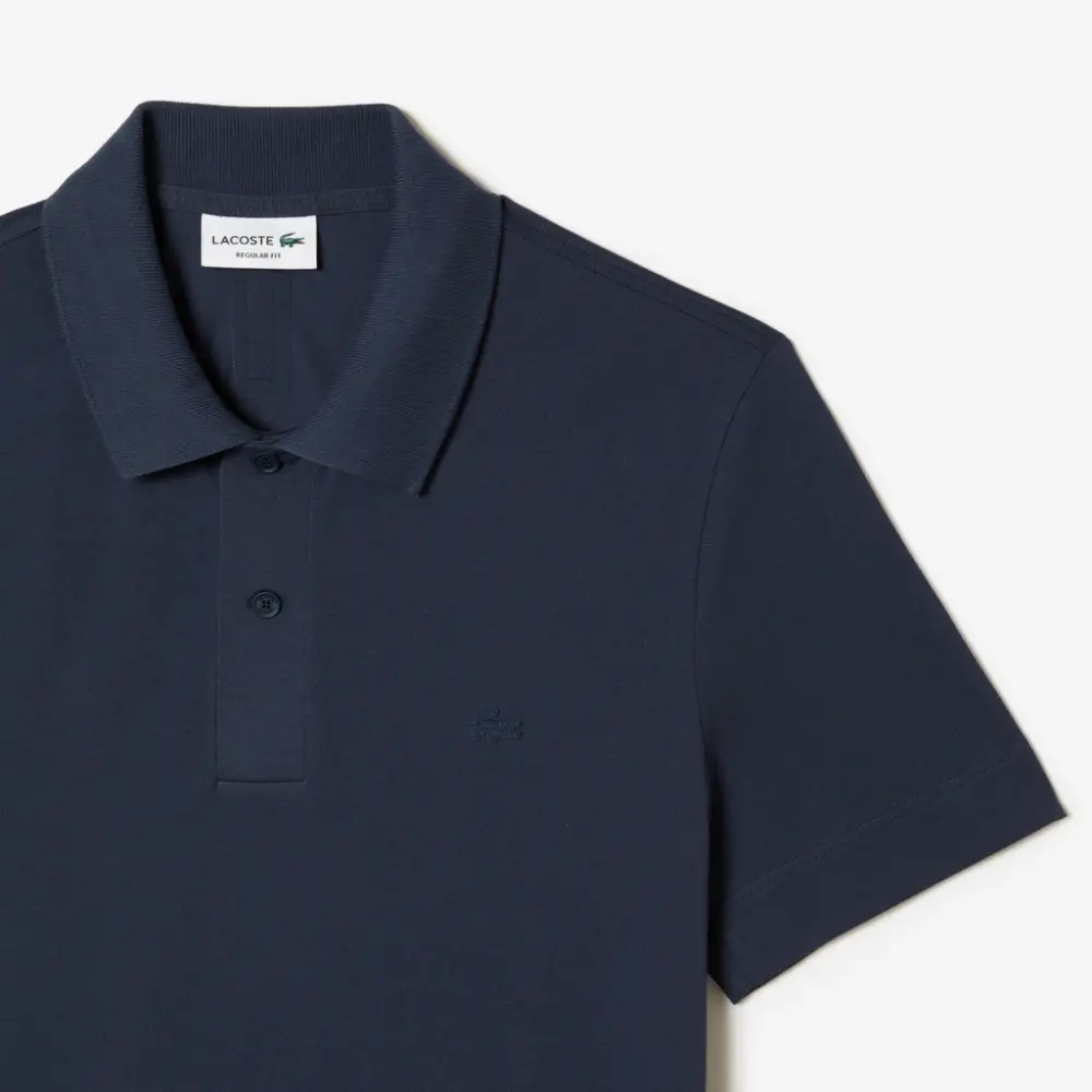 Alternative view of Áo Lacoste Breathable Cotton Pique Polo Shirt 'Blue' PH8361-53G-KXE