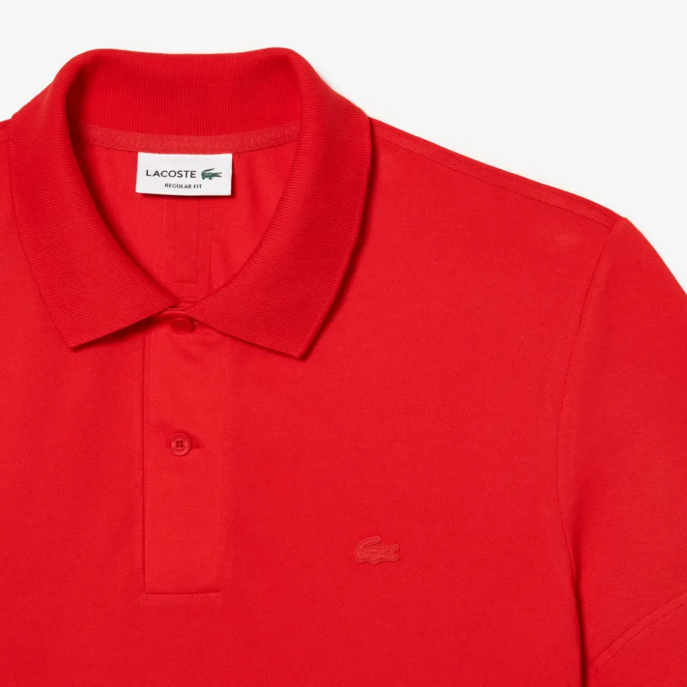 Alternative view of Áo Lacoste Breathable Cotton Pique Polo Shirt 'Red' PH8361-53G-S5H