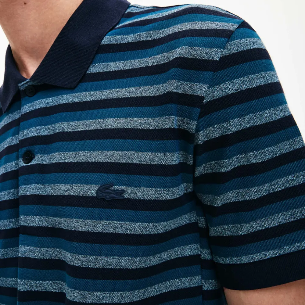 Áo Lacoste Men's Regular Fit Polo Shirt PH8721-1JE - Ảnh 5