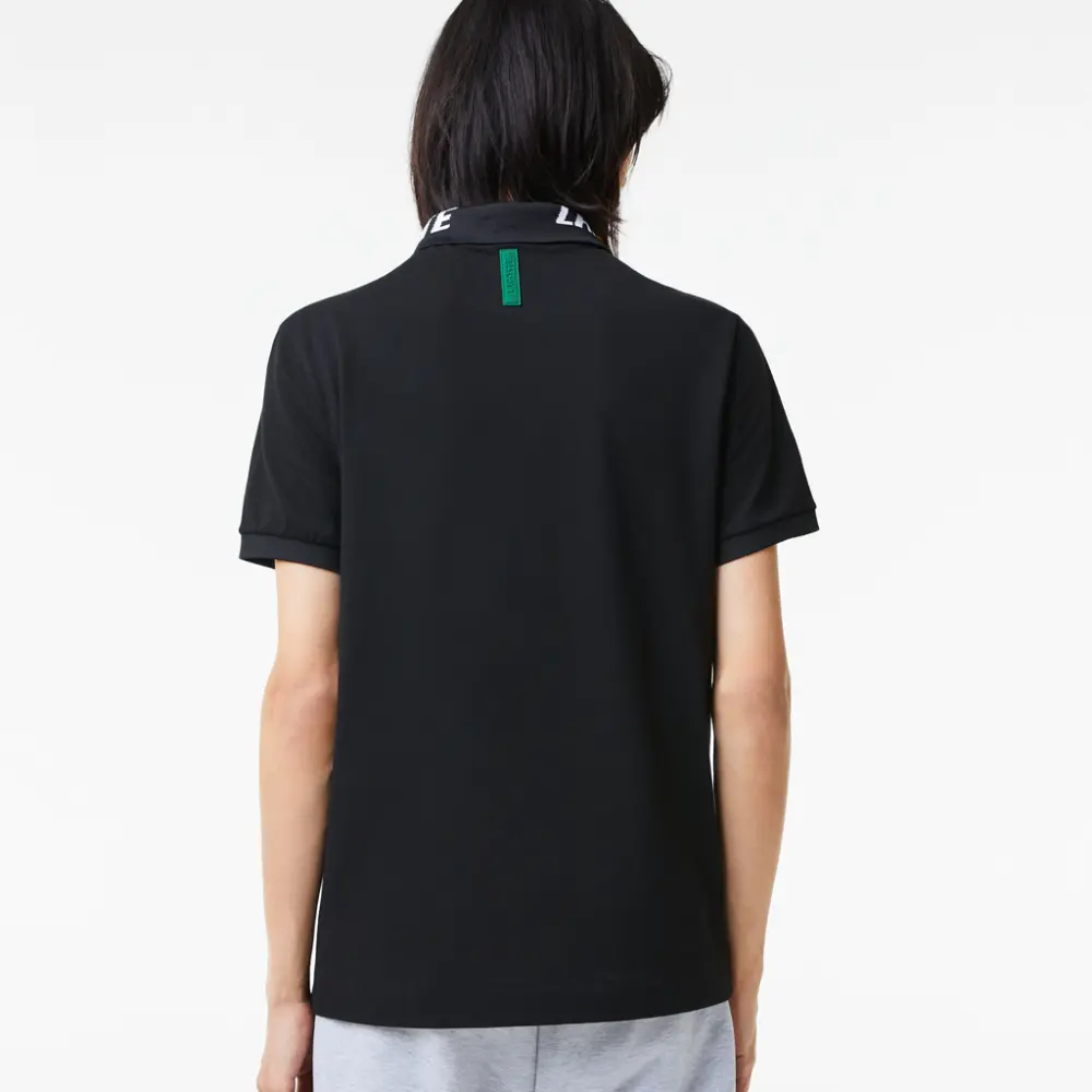 Áo Lacoste Slim Fit Logo Stretch Pique Polo 'Black' PH9642-53G-031 - Ảnh 4