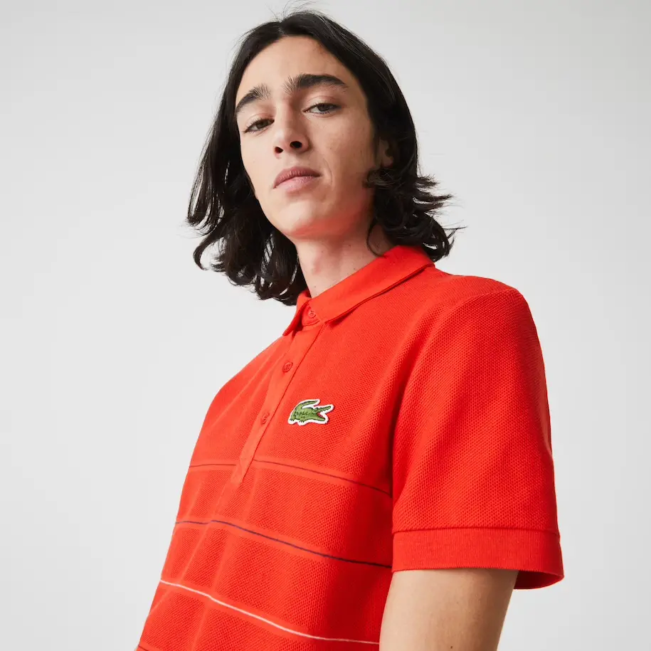 Áo Lacoste Men's MIF Chest 3 cPColor Polo PH9710-51G-GYW - Ảnh 3